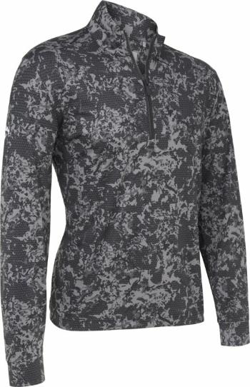 Callaway Camo Sun Protection 1/4 Zip Caviar 3XL Sweatshirt