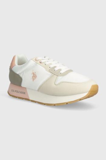 Sneakers boty U.S. Polo Assn. KITTY béžová barva, KITTY002W 4NH2