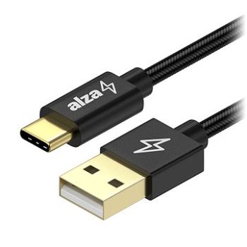 AlzaPower AluCore Charge 2.0 USB-C 1m černý (APW-CBTC2010B)