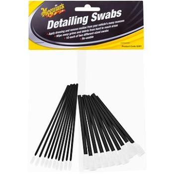 Meguiar's Detailing Swabs - sada 20 ks pěnových detailingových tyčinek (G301)