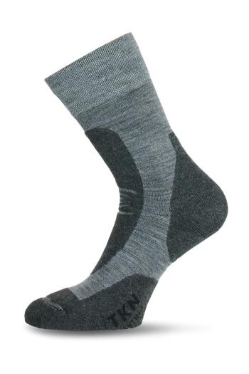 Lasting TKN 800 šedá ponožky celoroční Velikost: (38-41) M ponožky