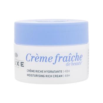 NUXE Creme Fraiche de Beauté Moisturising Rich Cream 50 ml denní pleťový krém W na suchou pleť; výživa a regenerace pleti; na dehydratovanou pleť