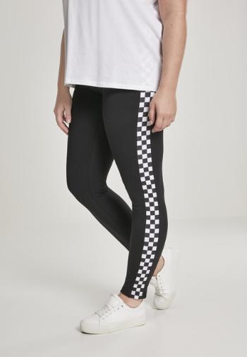 Urban Classics Ladies Side Check Leggings blk/chess - M