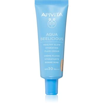 Apivita Aqua Beelicious Fluid SPF30 Tinted lehký tónovací fluid pro rozjasnění pleti SPF 30 40 ml