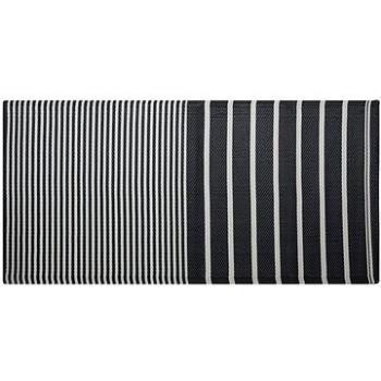 Černý venkovní koberec 90x180 cm HALDIA, 116869 (beliani_116869)