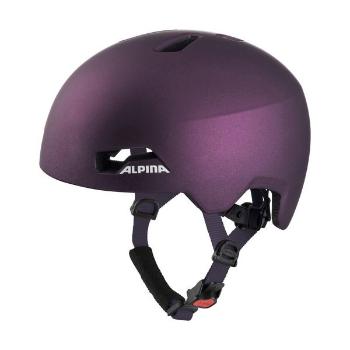 Alpina Sports HACKNEY Dětská cyklistická helma, fialová, velikost (51 - 56)