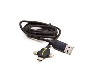 RidgeMonkey Napájecí kabel Vault USB-A to Multi Out Cable 1m