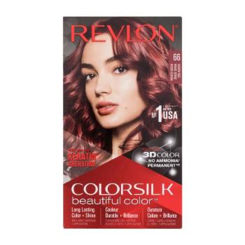 Revlon Colorsilk Beautiful Color 59,1 ml barva na vlasy pro ženy poškozená krabička 66 Cherry Red na barvené vlasy; na všechny typy vlasů