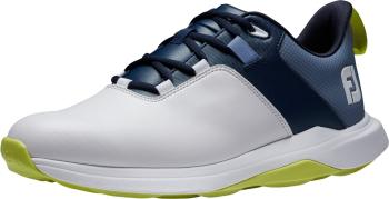 Footjoy ProLite White/Navy/Lime 41 Pánské golfové boty