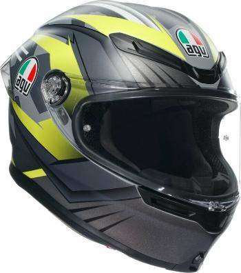 AGV K6 S Excite Matt Camo/Yellow Fluo M Přilba