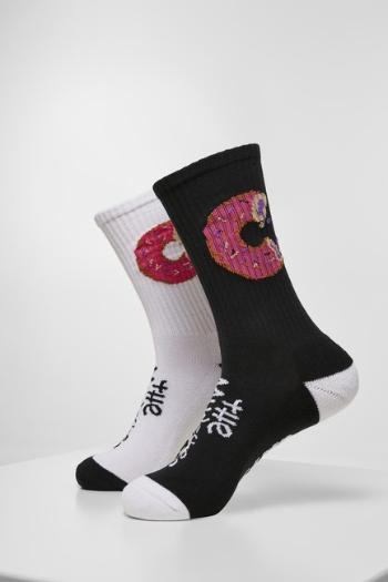Cayler & Sons Munchies Socks 2-Pack black/white - 39–42