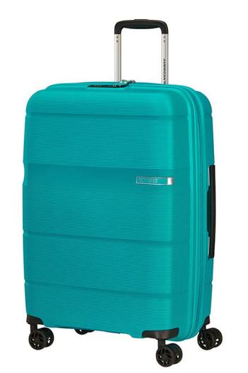 American Tourister Skořepinový cestovní kufr Linex 63 l - tyrkysová