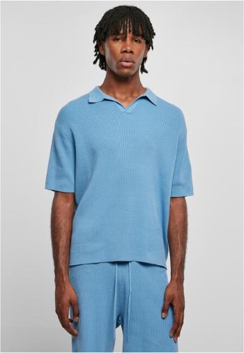 Urban Classics Ribbed Oversized Shirt horizonblue - M