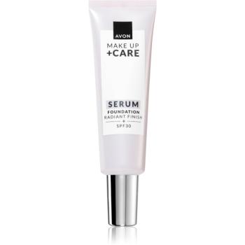 Avon Care + rozjasňující hydratační make-up SPF 30 odstín 115P Pale Pink 30 ml