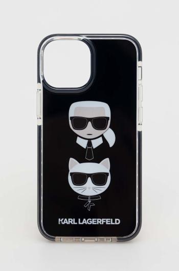 Obal na telefon Karl Lagerfeld Iphone 13 Mini 5,4" černá barva