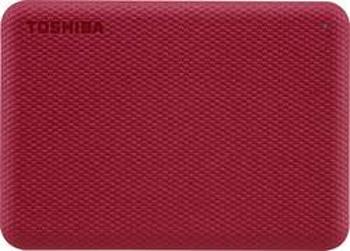 Externí HDD 6,35 cm (2,5") Toshiba Canvio Advance Red 2020, 1 TB, USB 3.2 (Gen 1x1) , červená