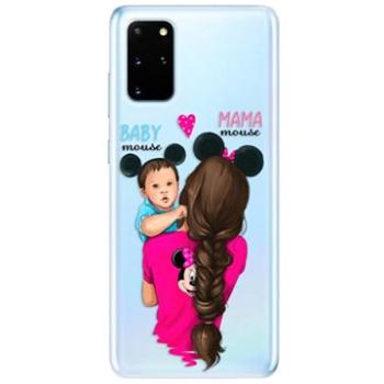 iSaprio Mama Mouse Brunette and Boy pro Samsung Galaxy S20+ (mmbruboy-TPU2_S20p)