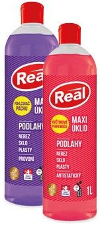 Real 2 x 1 litr maxi pohlcovač pachu + květinová parfemace