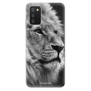 Odolné silikonové pouzdro iSaprio - Lion 10 - Samsung Galaxy A03s