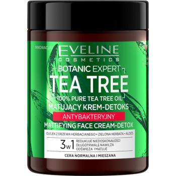 Eveline Cosmetics Botanic Expert matující krém s detoxikačním účinkem 100 ml