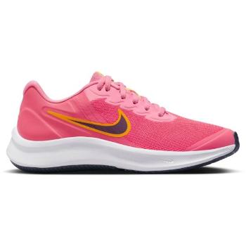 Nike STAR RUNNER 3 GS Dětská sportovní obuv, růžová, velikost 37.5