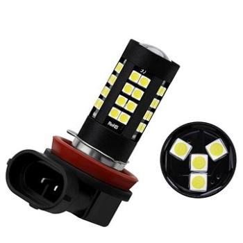 Rabel H8 H11 44 smd 3030 DRL bílá s čočkou (418)