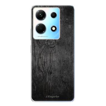 Odolné silikonové pouzdro iSaprio - Black Wood 13 - Infinix Note 30