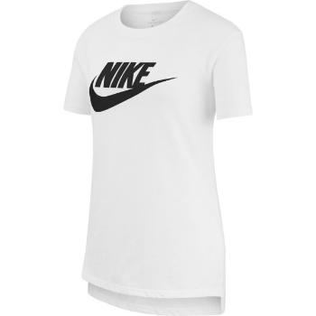 Nike SPORTSWEAR Dívčí tričko, bílá, velikost S