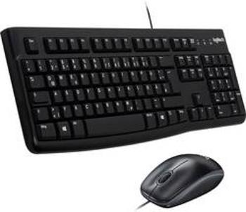 Sada klávesnice a myše Logitech MK120 Desktop, černá