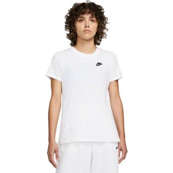 Nike NSW CLUB TEE W Dámské tričko, bílá, velikost M