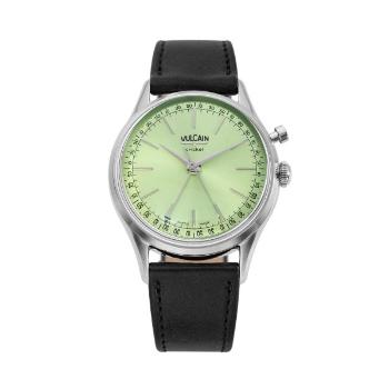 Vulcain Cricket President 36 mm - Pistachio Green - Black Plain