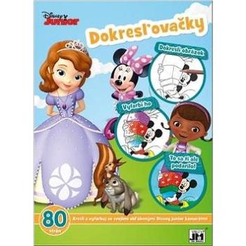 Dokreslovačky Disney Junior: Kresli a vybarvuj se svými oblíbenými Disney Junior kamarády