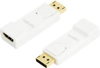 DisplayPort / HDMI adaptér LogiLink CV0057, bílá