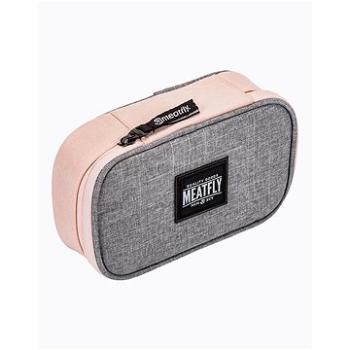 Meatfly XL Pencil Case, Powder Pink / Grey Heather (MF-21005130)