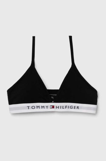 Dětská podprsenka Tommy Hilfiger černá barva