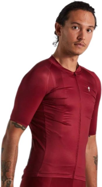 Specialized Men's SL Air Solid Jersey SS - maroon L