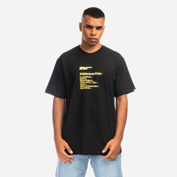 Pánské tričko THISISNEVERTHAT TNT Collection tee TN221TTSST08 BLACK