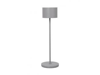 Přenosná stojací LED lampa Farol Blomus šedá