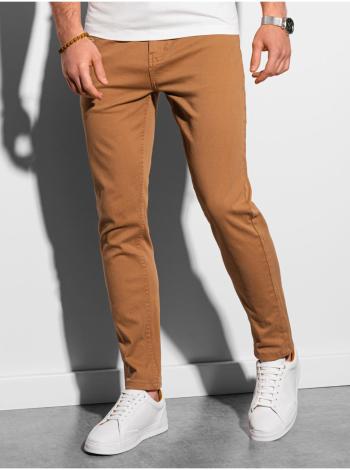 Pánské chinos kalhoty P990 - camel