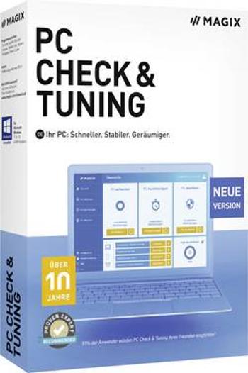 Magix PC Check & Tuning 2021 plná verze, 1 licence Windows optimalizace systému