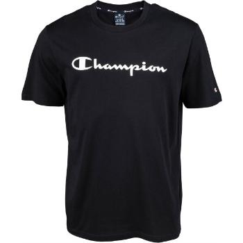 Champion CREWNECK T-SHIRT Pánské tričko, černá, velikost L