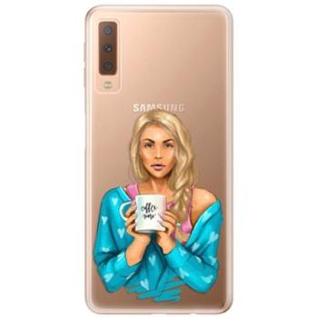 iSaprio Coffe Now - Blond pro Samsung Galaxy A7 (2018) (cofnoblo-TPU2_A7-2018)