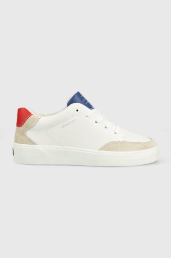 Kožené sneakers boty Gant Lagalilly bílá barva