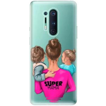 iSaprio Super Mama - Boy and Girl pro OnePlus 8 Pro (smboygirl-TPU3-OnePlus8p)