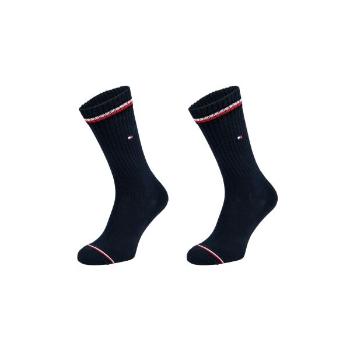 Tommy Hilfiger MEN ICONIC SOCK 2P Pánské ponožky, tmavě modrá, velikost 39-42