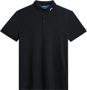 J.Lindeberg Jeff Reg Fit Black 2XL Polo košile