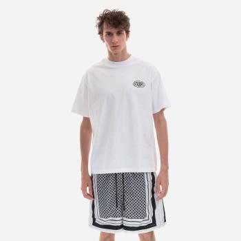 Pánské tričko STAMPD Survelliance Relaxed Tee SLA-M2846TE-WHT