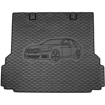 ACI BMW 5, 17- gumová vložka do kufru s ilustrací vozu černá (Kombi) (0550X02C)