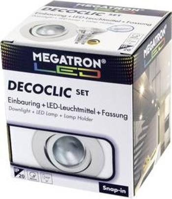 Vestavné svítidlo - LED Megatron MT75401 GU10, GU5.3, 6 W, bílá