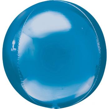 Amscan Fóliový balón Koule - modrá 38 x 40 cm